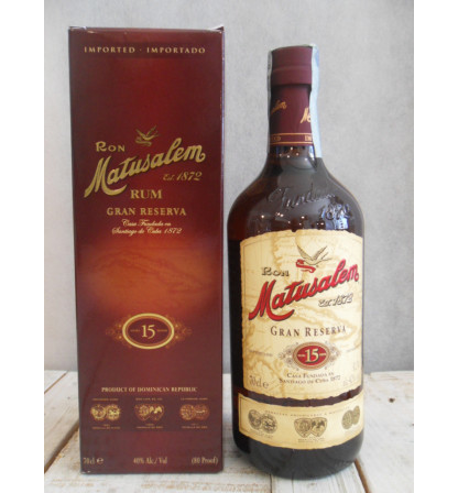 MATHUSALEM 15 Y Rhum cl. 70